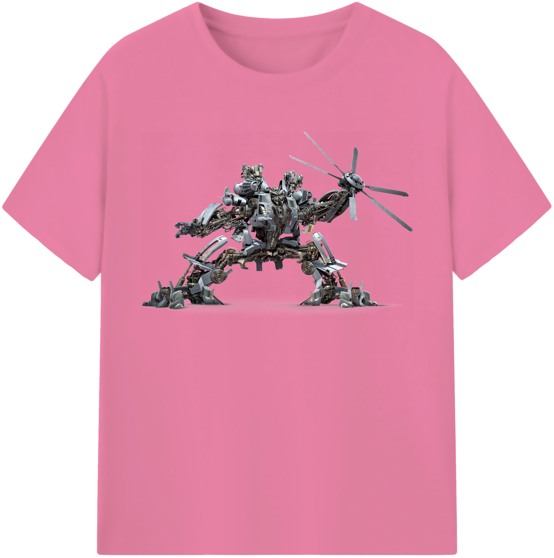 （画像用） Transformers トランスフォーマー 綿100％半袖Tシャツ（フロントプリント）